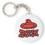 Condoms Happen keychain