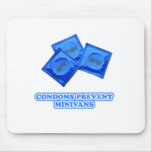 Condoms Prevent Minivans mousepads