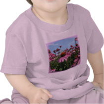 Cone Flowers Baby T-Shirt