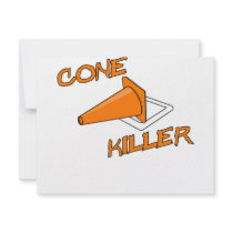 Cone Killer invitations
