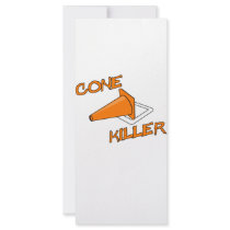 Cone Killer rack cards by boltzdesignz Cone Killer rack cards