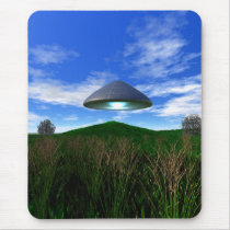Cone Shaped UFO Mousepad