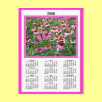 CONEFLOWER CALENDAR postcards