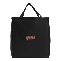 Coneflower Pocket Topper embroidered bags by ZazzleEmbroidery Coneflower Pocket Topper embroidered bags