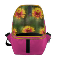 Coneflower Rickshaw Messenger Bag rickshaw messenger bags