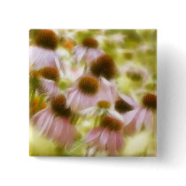 Coneflowers In The Morning Sun Pin