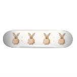 Conejo que come un diente de león patinetas personalizadas