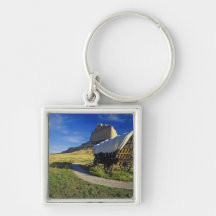 Conestoga wagon at Scottsbluff National Keychain