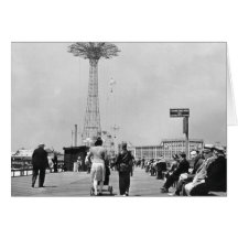Coney Island Parachute Jump Cards