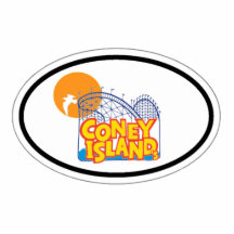 Coney Island. Photo Cut Outs