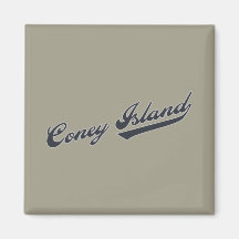 Coney Island Refrigerator Magnet