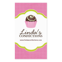 Confections Business Card Template