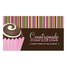 Confections Business Card Template