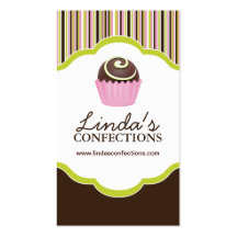 Confections Business Card Template