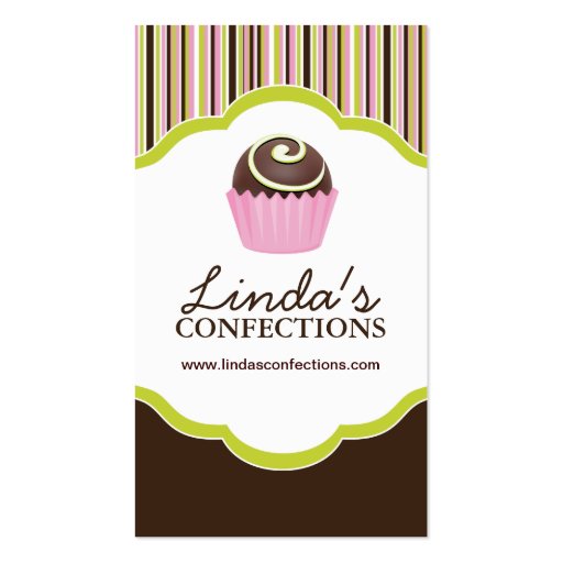 Confections Business Card Template