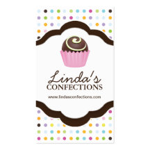 Confections Business Card Template