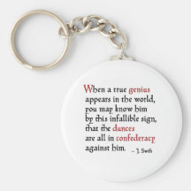 Confederacy of Dunces Key Chains