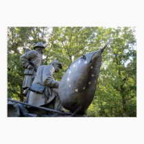 Confederate Civil War Monument ~ Shiloh, TN posters
