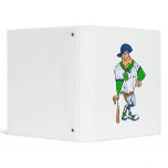 Confederate cowboy baseball binders