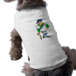Confederate cowboy baseball dog t-shirt