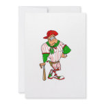 Confederate cowboy baseball red green invite