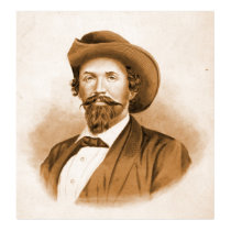 Confederate General John Hunt Morgan 1870 Print