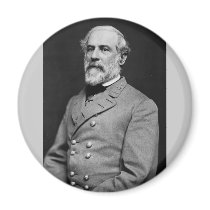 Confederate General Robert E. Lee portrait magnets by HistoryInFrame Confederate General Robert E. Lee portrait magnets