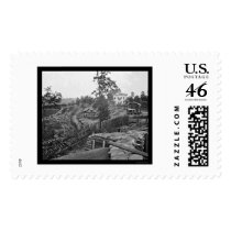 Confederate Palisades of Atlanta 1864 Postage
