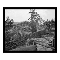 Confederate Palisades of Atlanta 1864 posters