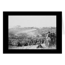 Confederate Prisoners at Belle Plain, VA 1864 cards