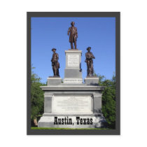 Confederate Soldiers- Austin, Texas Postcards