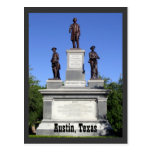 Confederate Soldiers- Austin, Texas Postcards
