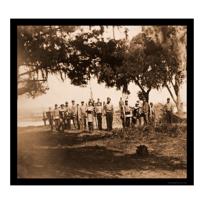 Confederate Soldiers & Guns in Charleston, SC 1863 Posters by lc_civilwar