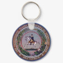 Confederate States of America Seal keychains