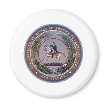 Confederate States of America Seal magnets by NHRebels Confederate States of America Seal magnets