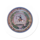 Confederate States of America Seal stickers