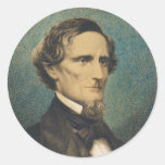 Confederate States President Jefferson Davis Sticker