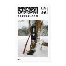Confederate Winter postage by pirate94 Confederate Winter postage