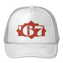 Confederation '67 hats
