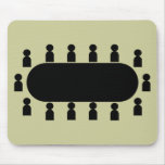 conference_Vector_Clipart Mouse Pad