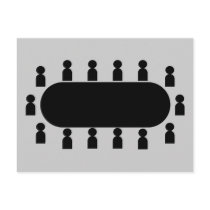 conference_Vector_Clipart Post Card