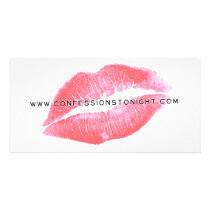 Confessions Tonight Threads and Merch Personalized Photo Card