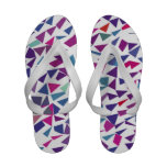 "Confetti" Abstract Flip Flops