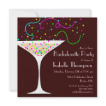 Confetti Bachelorette Party Invitation