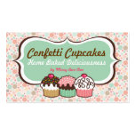 Confetti Cupcakes Trio Business Cards
