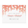 Confetti Save the Date Postcard