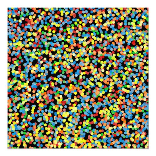 Confetti Sprinkles Birthday Party Personalized Invitations