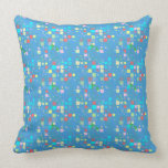 Confetti Squares Pattern Pillow Case