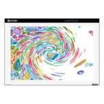 Confetti Wave Skin For 17" Laptop