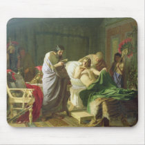 Confidence of Alexander the Great Mousepads